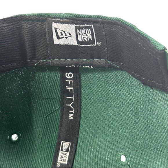 New Era New York Jets Green NFL 9FIFTY  Snapback Cap Hat NWT Flat Brim - Picture 8 of 10